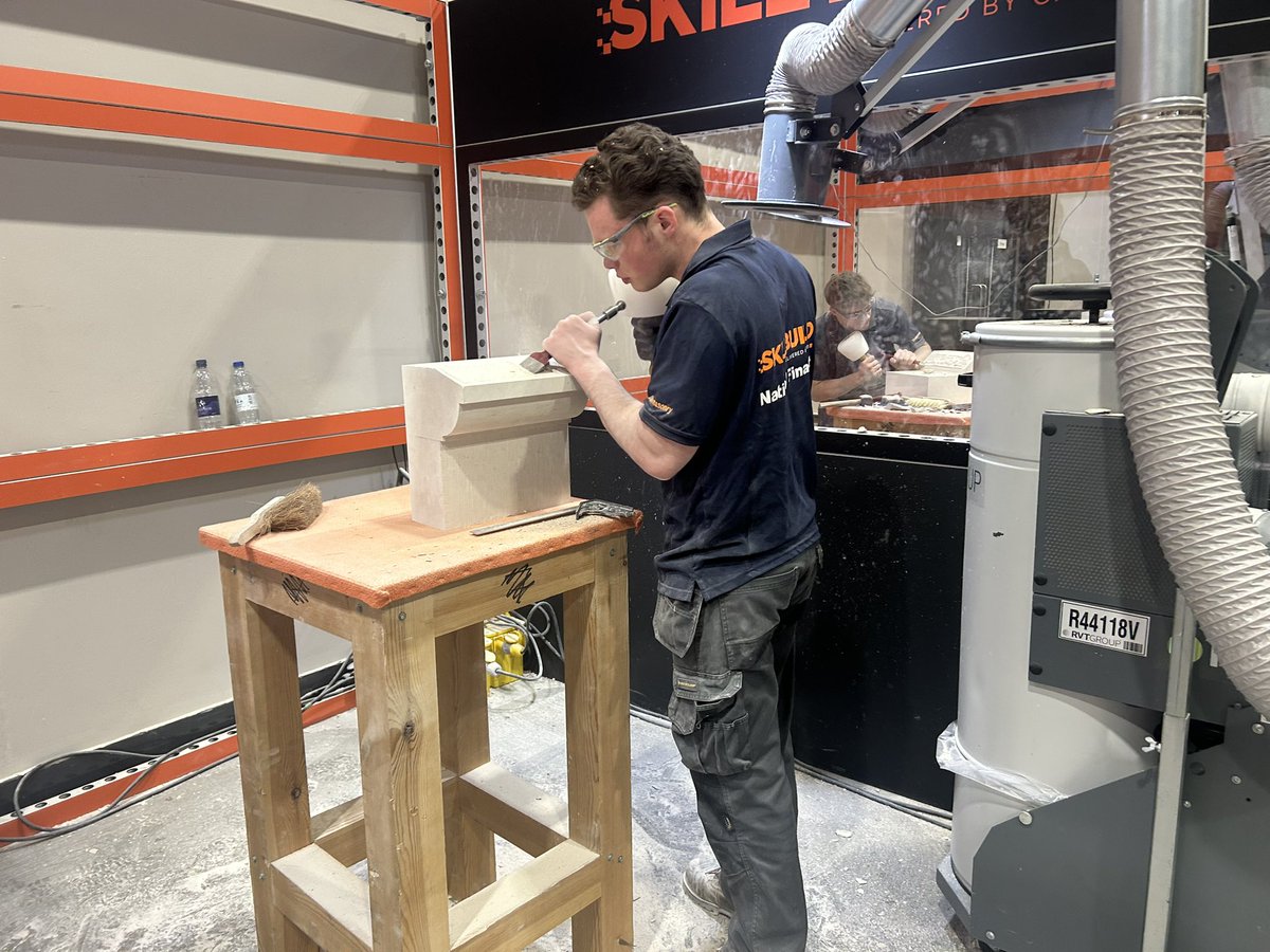 services_stone's tweet image. Skillbuild 2023 .. great to see our masons and judges today