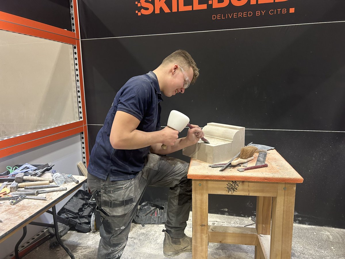 services_stone's tweet image. Skillbuild 2023 .. great to see our masons and judges today