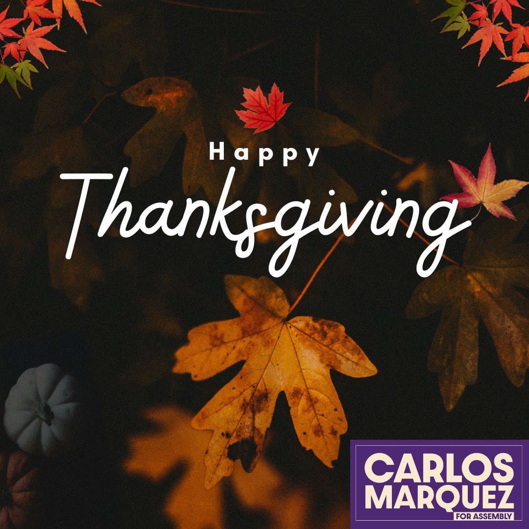 I’m thankful for love, health &amp; the capacity to serve. Happy #Thanksgiving everyone!