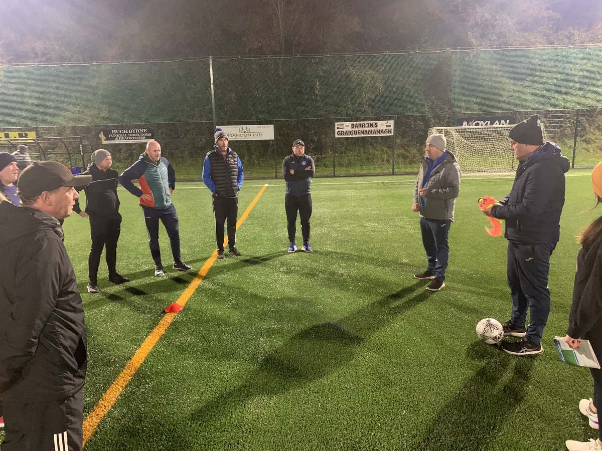 👏🏻 Congrats &amp; well done to the 1️⃣6️⃣ coaches from Highview Athletic who completed the FAI PDP3️⃣ course over two evenings. Top facilities &amp; fantastic engagement throughout ⚽️🇮🇪