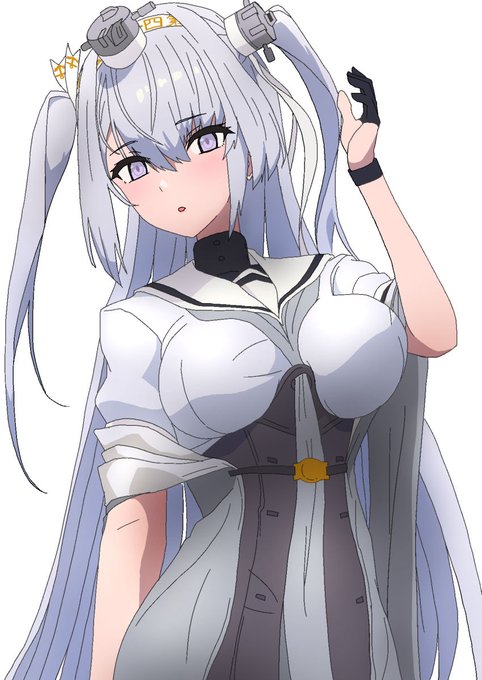 「涼、提督、これでいいのか?」 ツインテールの日のワンドロ見て描きたかったけど全然間に合わなかった冬月ちゃん