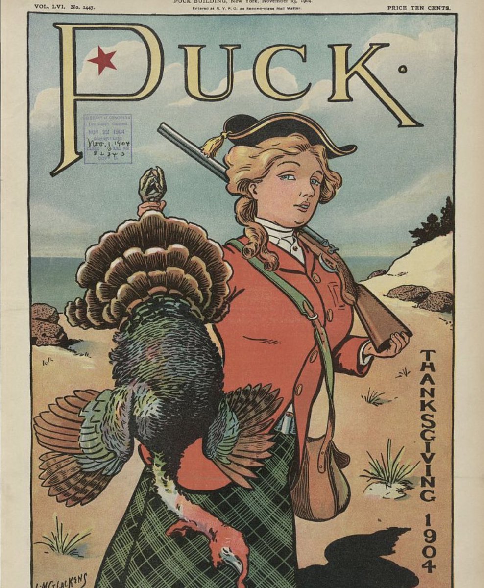 Happy Thanksgiving to our friends! We are thankful for your support of our mission, telling the stories of Ocean County! 

Puck, 1904, courtesy Library of Congress.