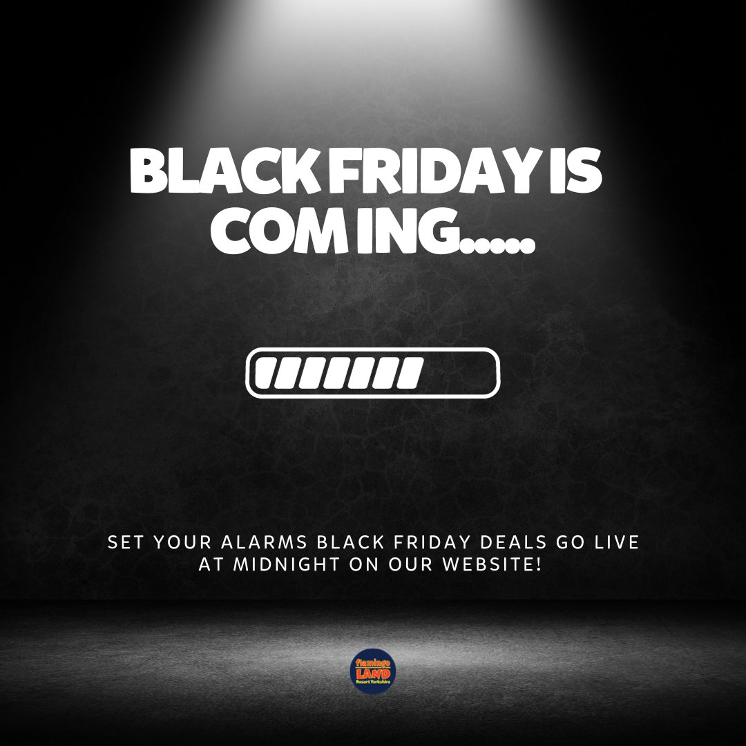 flamingolanduk's tweet photo. Black Friday Deals Incoming...
Less than 12 hours to go until our Black Friday deals are live... set your reminders!
🗓️ Friday 24th November 2023 00:00 am
#blackfriday #blackfridaydeals #disocunts #offers #flamingoland #setyourreminders https://t.co/pwBbNNMAHk