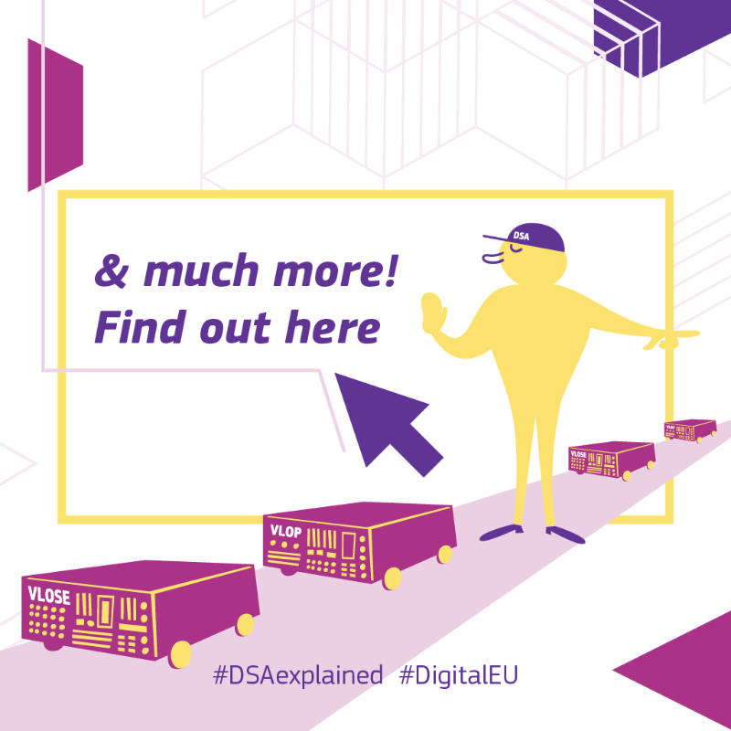 DigitalEU's tweet photo. 🚸 Everyone should always feel safe, secure &amp; protected online - especially #minors.
 
Yet, there are many dangers in the online space.
 
The #DigitalServicesAct is there to protect them. How does it protect minors online?
 
📖↓ Find it out in #DSAexplained &amp; the booklet.