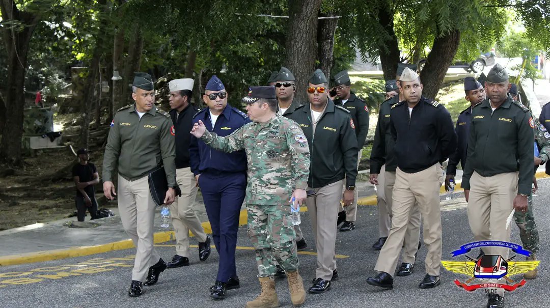 cesmetrd's tweet photo. El #CESMETRD, recibió en sus instalaciones la visita de la XL Promoción de la Especialidad en Comando y Estado Mayor Conjunto, de la Escuela de Graduados de Doctrina Conjunta “General de División Gregorio Luperón”. https://t.co/uHCd2lN3tQ