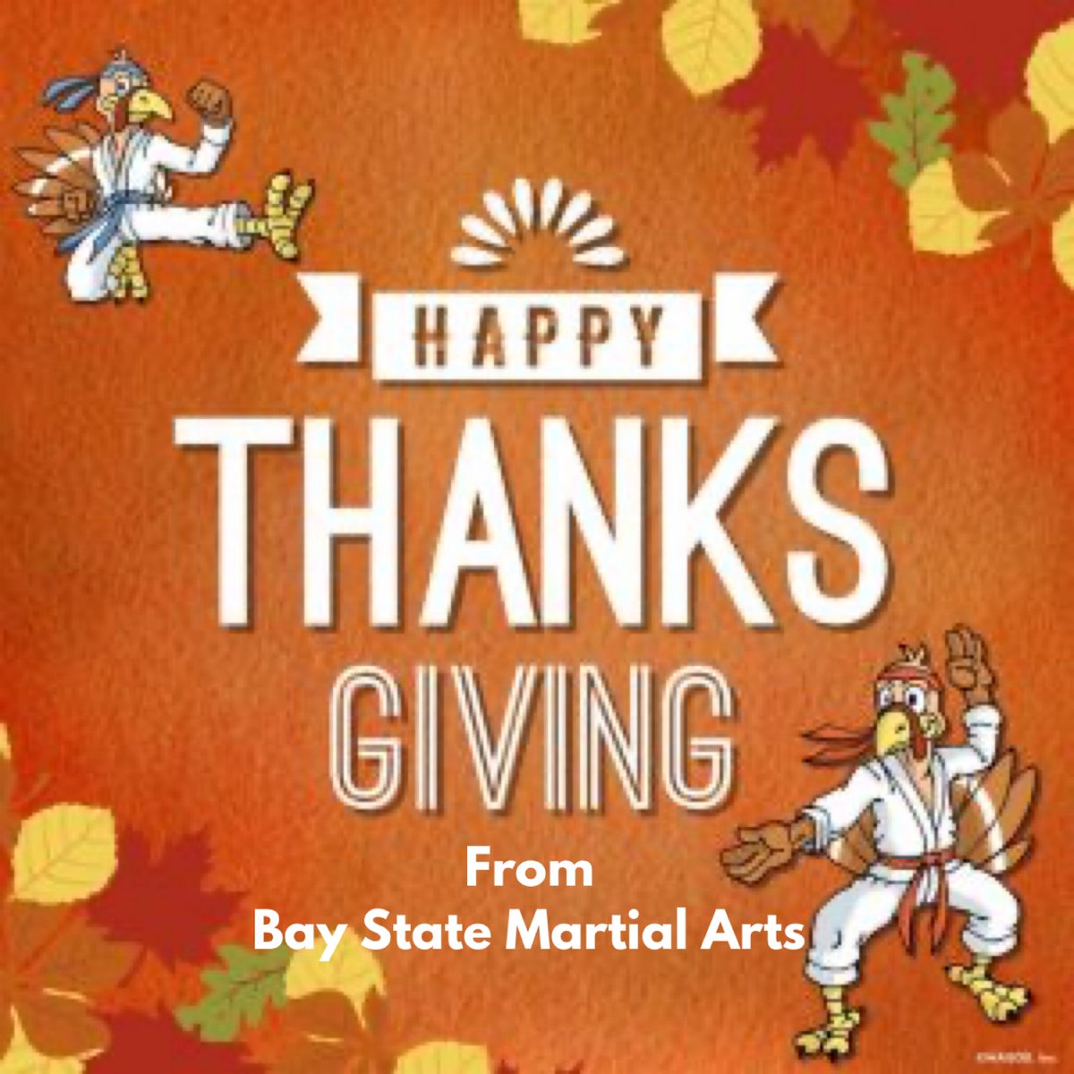 BayStateMA's tweet photo. 🦃 From our family to yours, we wish you all a very Happy Thanksgiving 🦃 

⭐️ Just a reminder that Bay State is closed Thursday and Friday for Thanksgiving. Enjoy the time with family and friends. 😃 #baystatema https://t.co/m4Vgyx3NXp