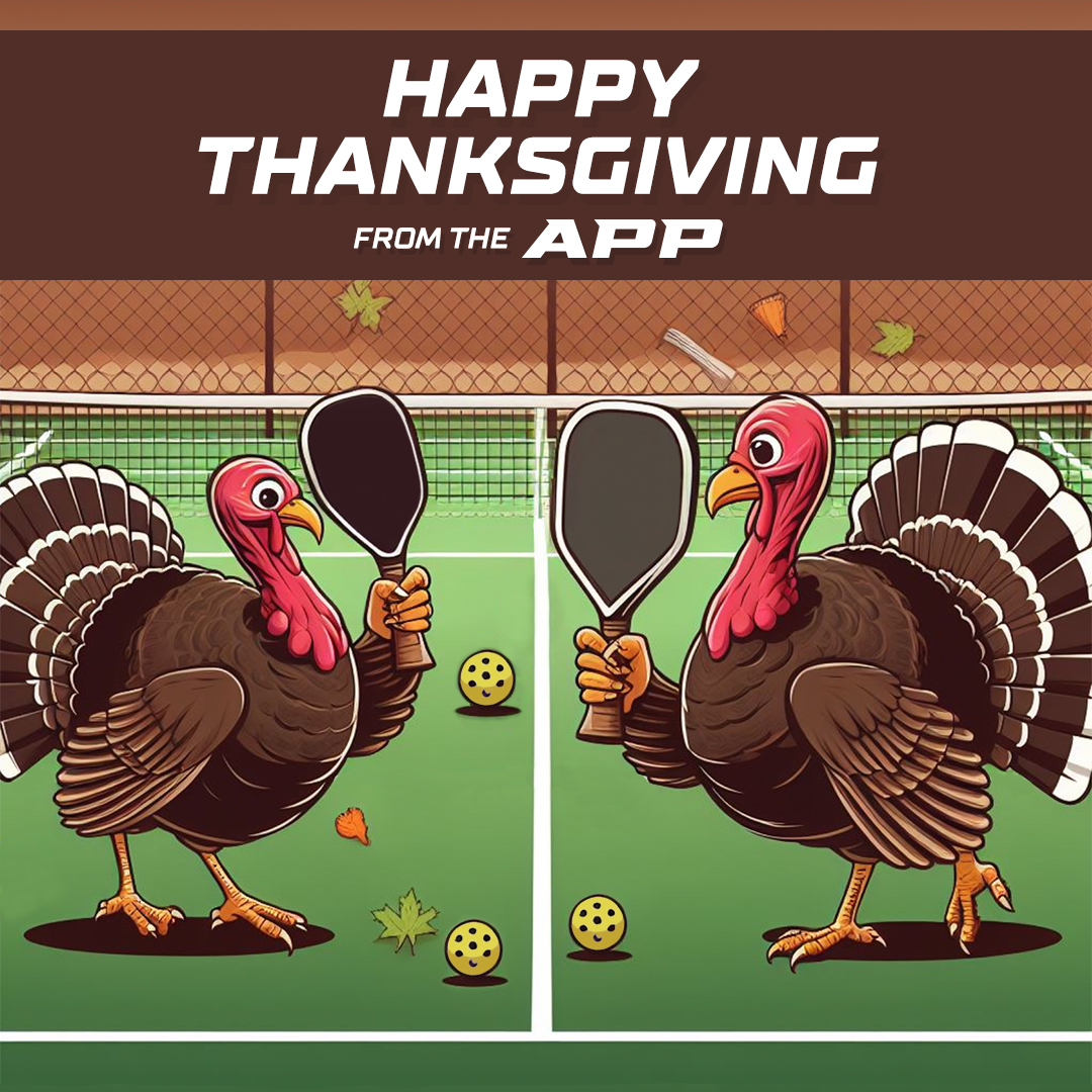 Happy Thanksgiving from the #APPFamily to yours! #APPTour #Pickleball #thanksgiving2023