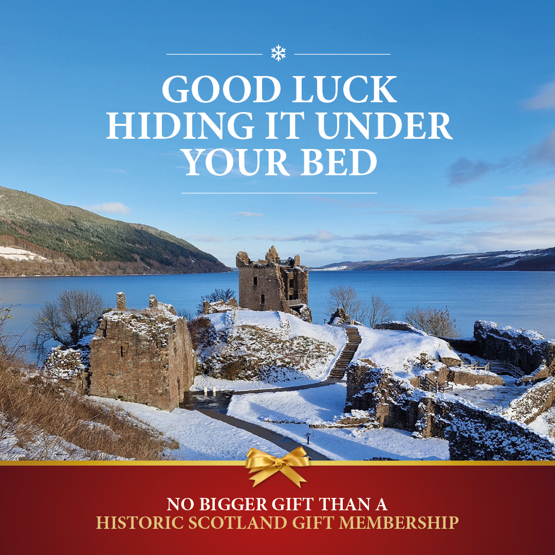 Look no further than a Historic Scotland gift membership this Christmas! Let your friends and family explore Scotland's history with free entry to all our properties and daytime events for a whole year. Find out more at giftmembership.scot