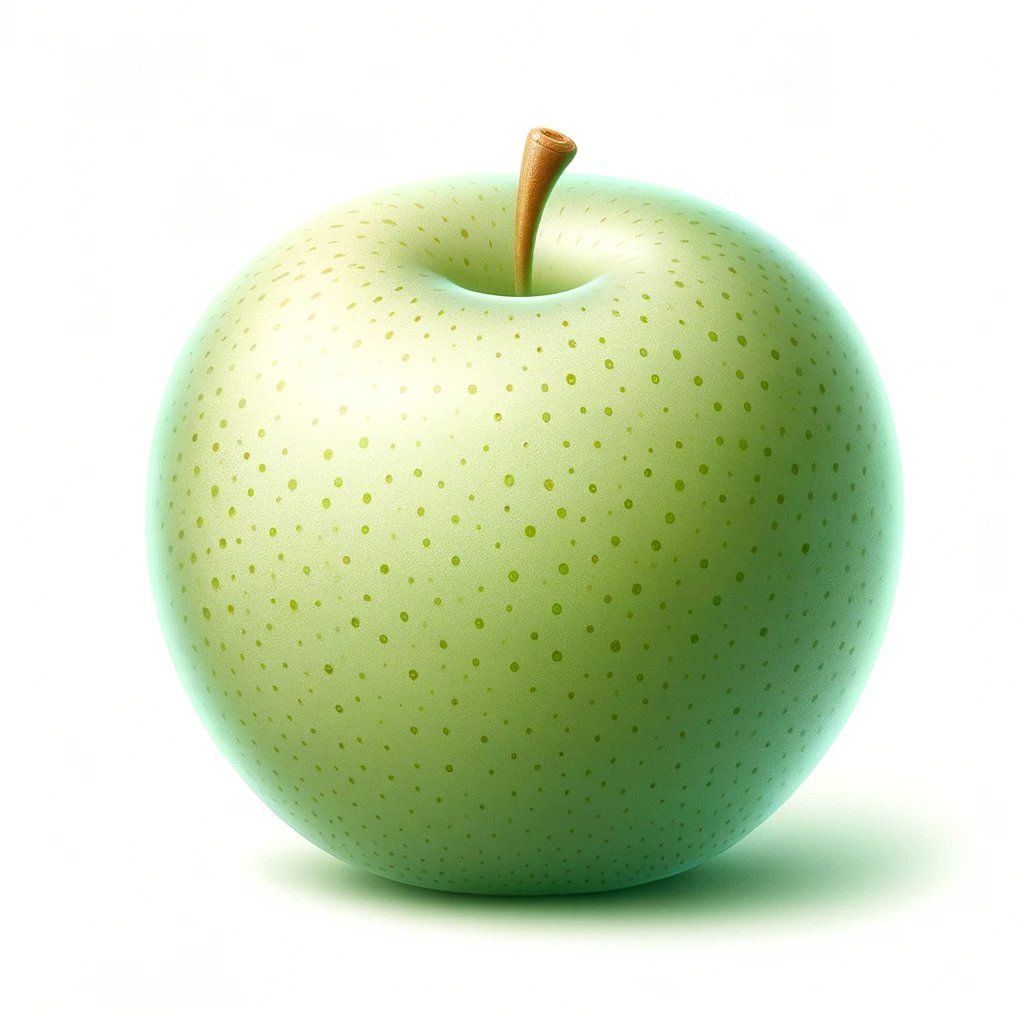 toku4ma3wasabi's tweet photo. ちなみに、指示文は日本語(色名だけ英語)で、
梨の「皮の模様」のlight green(#90ee90)のリンゴ
・light green → 色名
・(#90ee90) →(カラーコード)で作りました。 https://t.co/OL6x3xWhGo