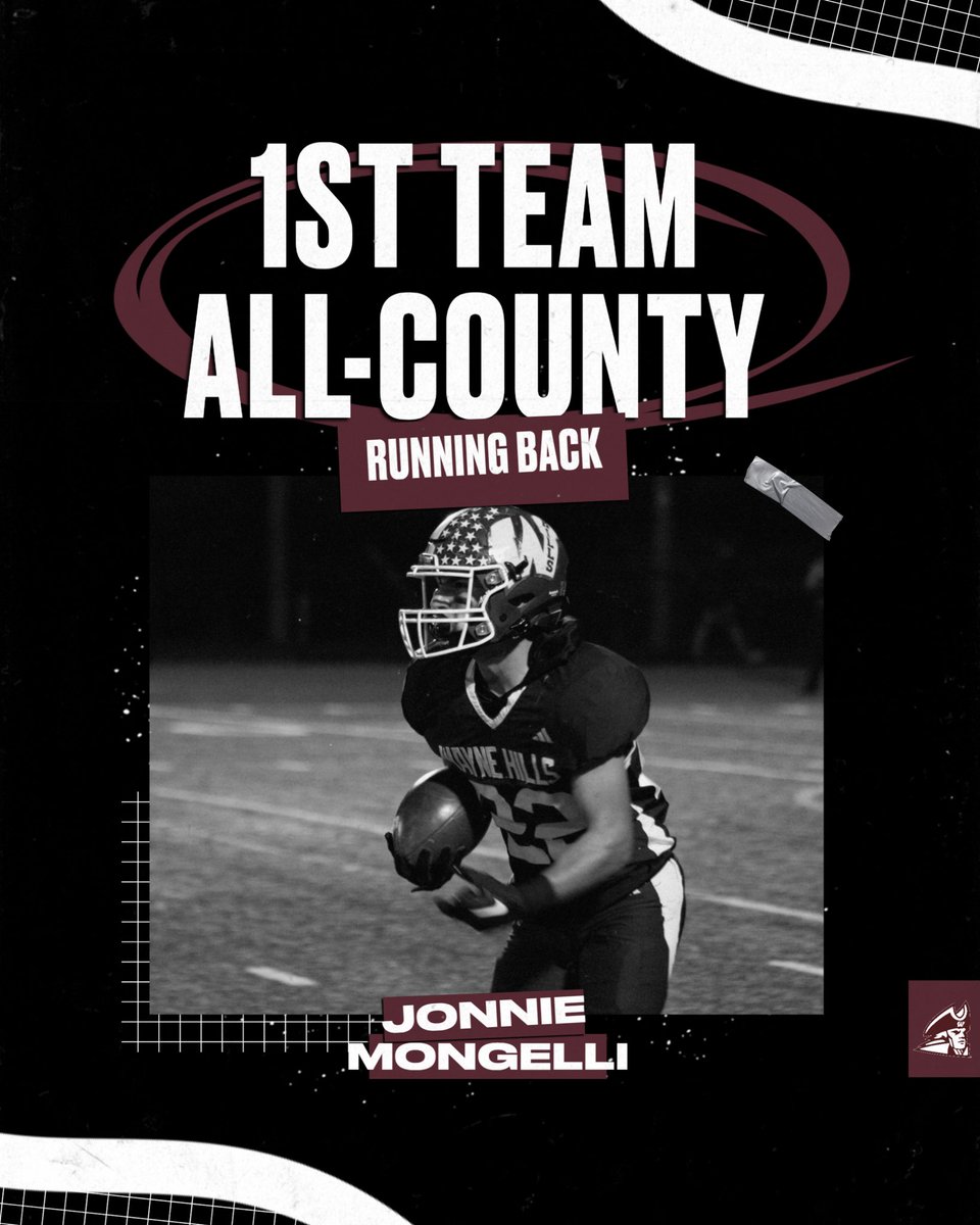 Congrats to Jonnie Mongelli on being named First Team All-County!! #patriotpride