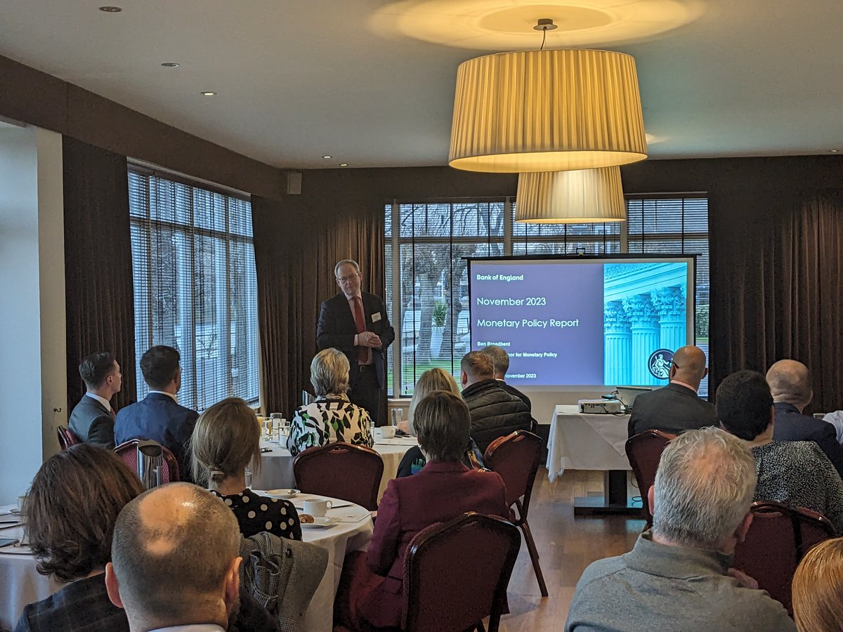 Thank you to everyone who attended our Business Breakfast with Bank of England this morning!  Thank you to our guest speaker Dr Ben Broadbent for his exclusive briefing✨

Special thanks to Will Dowson and Adam McGeoch from <a href="/boescotland/">Bank of England in Scotland</a>, and @glenmoriston!

#ICevents
