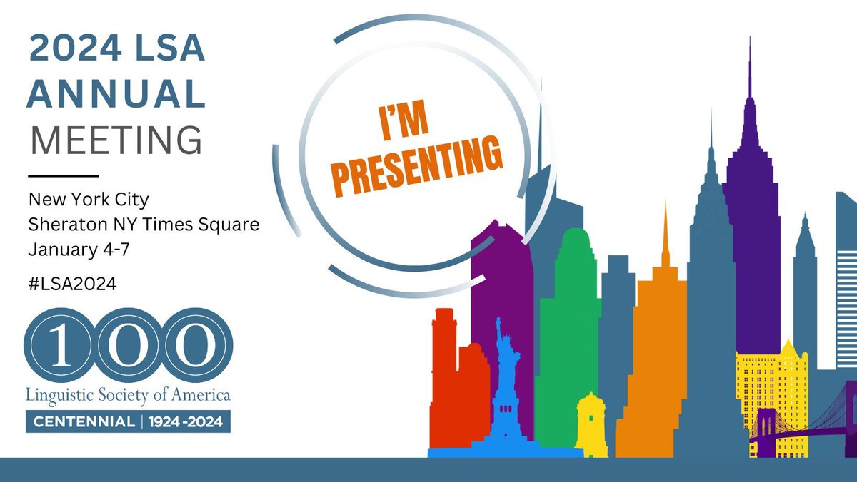 Linguistic Society of America tweet media