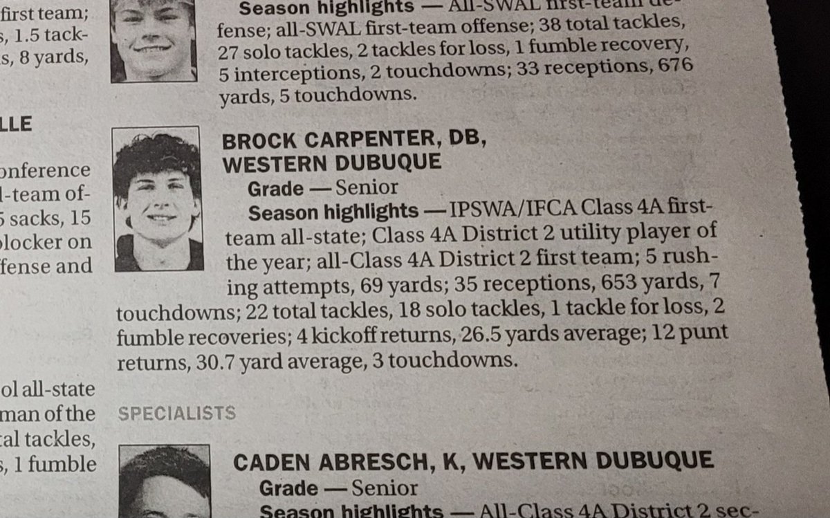 Brock Carpenter tweet media