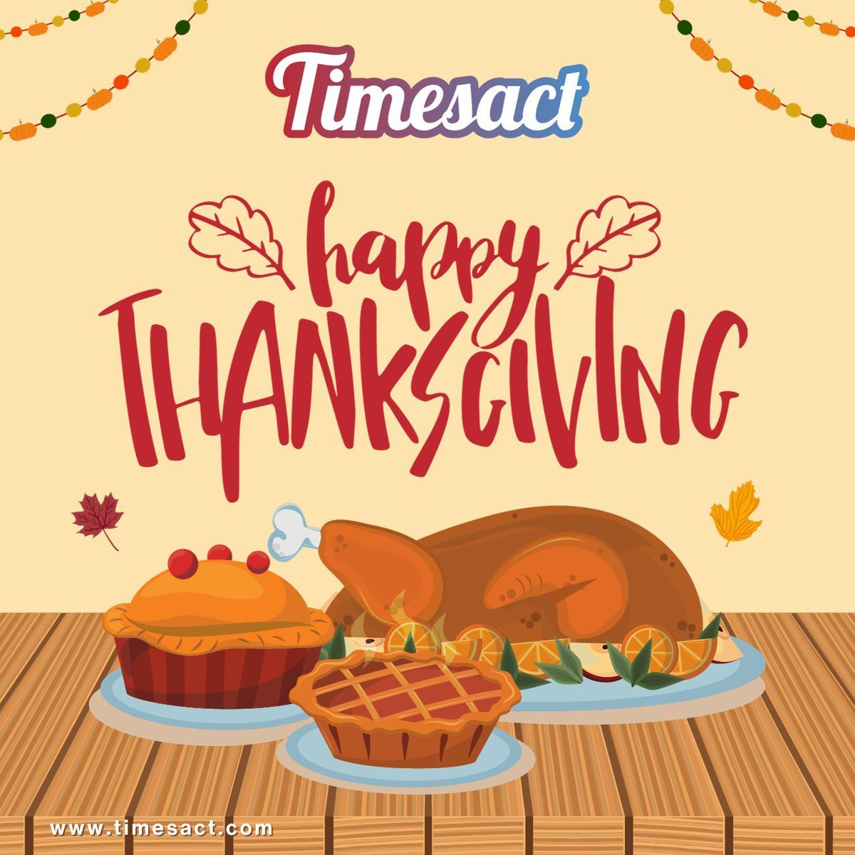 timesact's tweet photo. This Thanksgiving, Timesact wants to express our gratitude for your business.
Thanks a million for choosing us as your e-commerce partner.
Wishing you a season of abundance and successful sales! πποΈ
#ThanksAMillion #EcommerceGratitude #Timesact #shopify #PreOrder https://t.co/oMLMxDHmKV