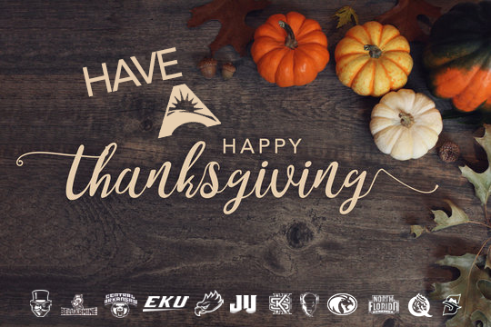Atlantic Sun Conference (@asunsports) on Twitter photo Very thankful for our <a href="/ASUNSports/">Atlantic Sun Conference</a> Family today and every day! โค๏ธ
Wishing everybody A Happy Thanksgiving! ๐๐ฆ
#ASUNBuilt | #HappyThanksgiving Very thankful for our <a href="/ASUNSports/">Atlantic Sun Conference</a> Family today and every day! โค๏ธ
Wishing everybody A Happy Thanksgiving! ๐๐ฆ
#ASUNBuilt | #HappyThanksgiving