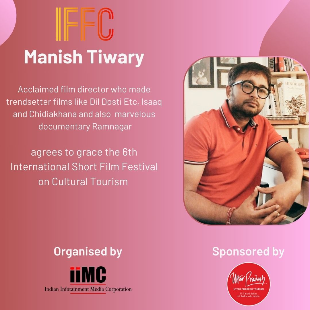 Thank you #manishtiwary IFFC 6 #iffcindia welcome you on board #incredibleindia #filmfestival #filmfestival2023 #varanasi #uttarpradesh #uptourism #Lucknow #shortfilms #shortfilmmakers #tourism #culture #filmmaker #producer #actor #bollywood #entertainment #screenwriter