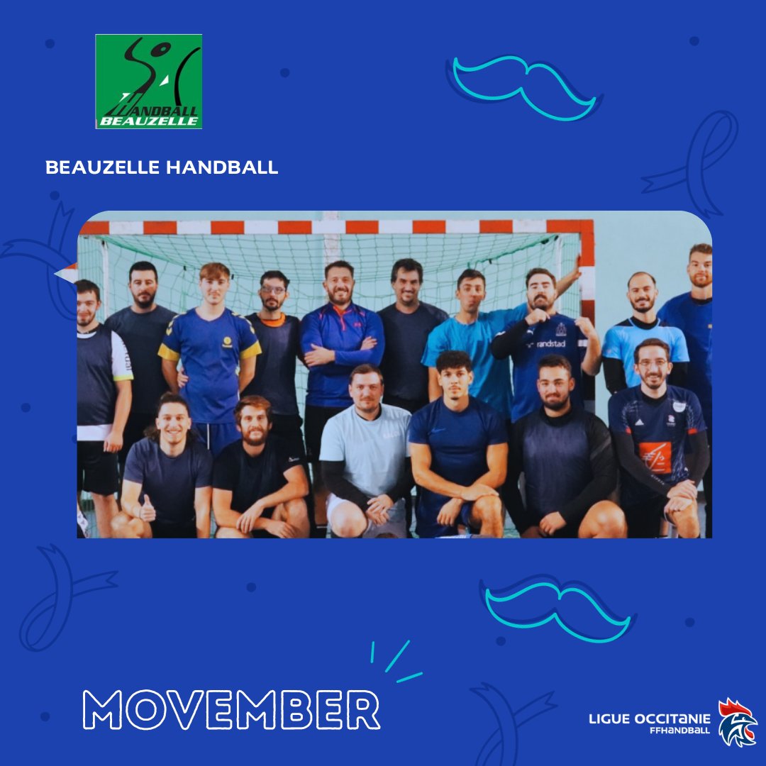 [ MOVEMBER dernière partie ]

Les clubs se mobilisent sur le territoire occitan pour la campagne #movember 🥸👏

8️⃣ 📷 : HBC Albi
9️⃣ 📷 : Puichéric Handball
🔟📷 : Beauzelle Handball