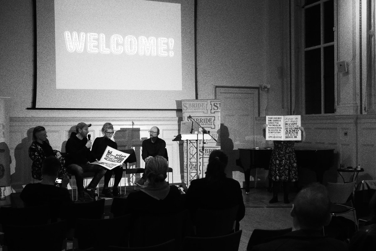 Wonderful launch @stbridelibrary last night. Thanks to everyone who came along &amp; @angelacbutler Pat Randle <a href="/AssociateTyz/">Tyz</a> <a href="/julessprake/">Jules Sprake</a>. The Hyphen is a Dagger : Guillaume xi, troubadour crusader can be bought here in a limited ed, both stitched &amp; case bound nomadletterpress.com/guillaume