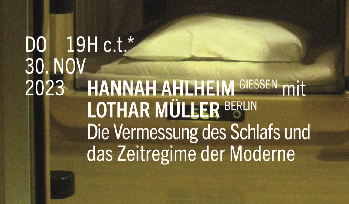 [save the date]:

Unsere Reihe „Sleep Modes“ der #MosseLectures an der @HumboldtUni wird am 30. November von Hannah Ahlheim mit einem Vortrag über die Ökonomisierung des Schlafs eröffnet. 

Im Gespräch mit Lothar Müller

Mehr Infos unter mosse-lectures.de.

Wir freuen uns!