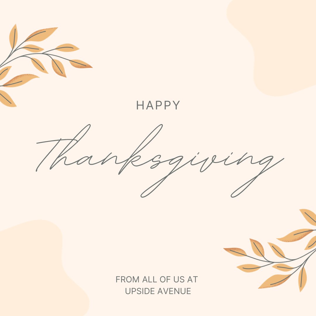Wishing you a happy Thanksgiving. In this season of gratitude, we have much to be thankful for.

#thanksgiving