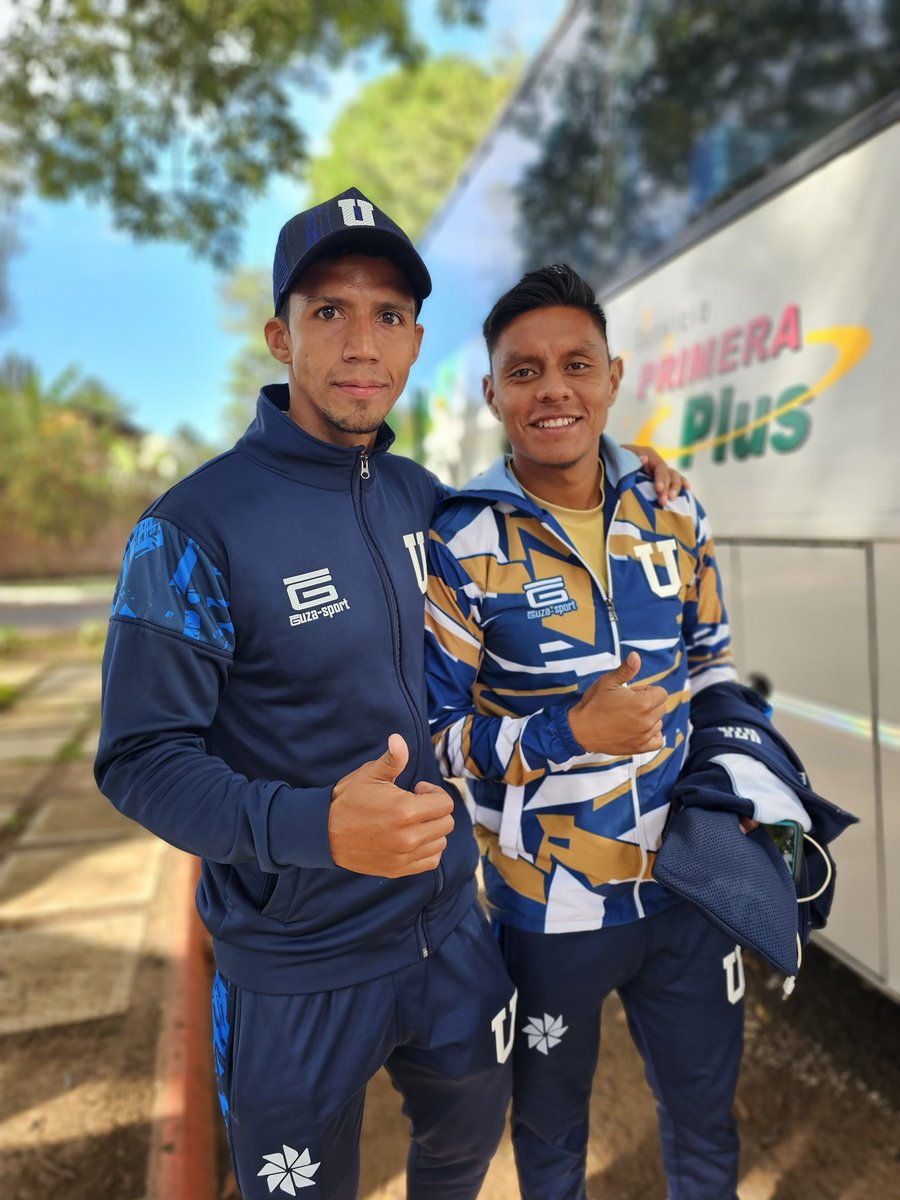 🚎 Salimos de #CasaClub con el compromiso de jugar #SiempreJuntos. ¡Dale #UDeMi💙 esta noche tenemos que ganar! 
🆚 <a href="/SacachispasGT/">CSD Sacachispas ®</a> / 🕗 20:00