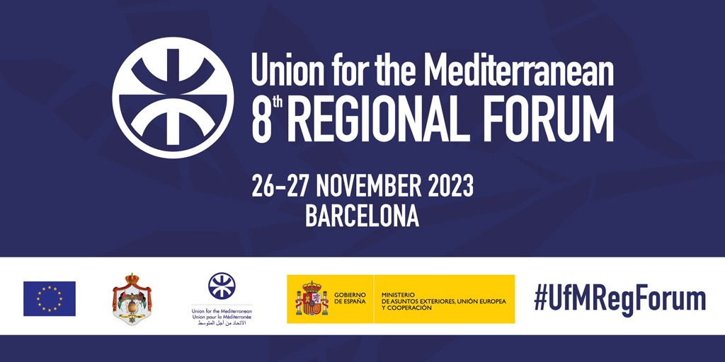 The 8th #UfM Regional Forum will take place in Barcelona next Monday ➡️ Initially foreseen to focus on the #UfM’s 15th anniversary, Euro-Mediterranean Foreign Affairs ministers will  gather to discuss the critical situation in Israel and Gaza-Palestine as well as the consequences