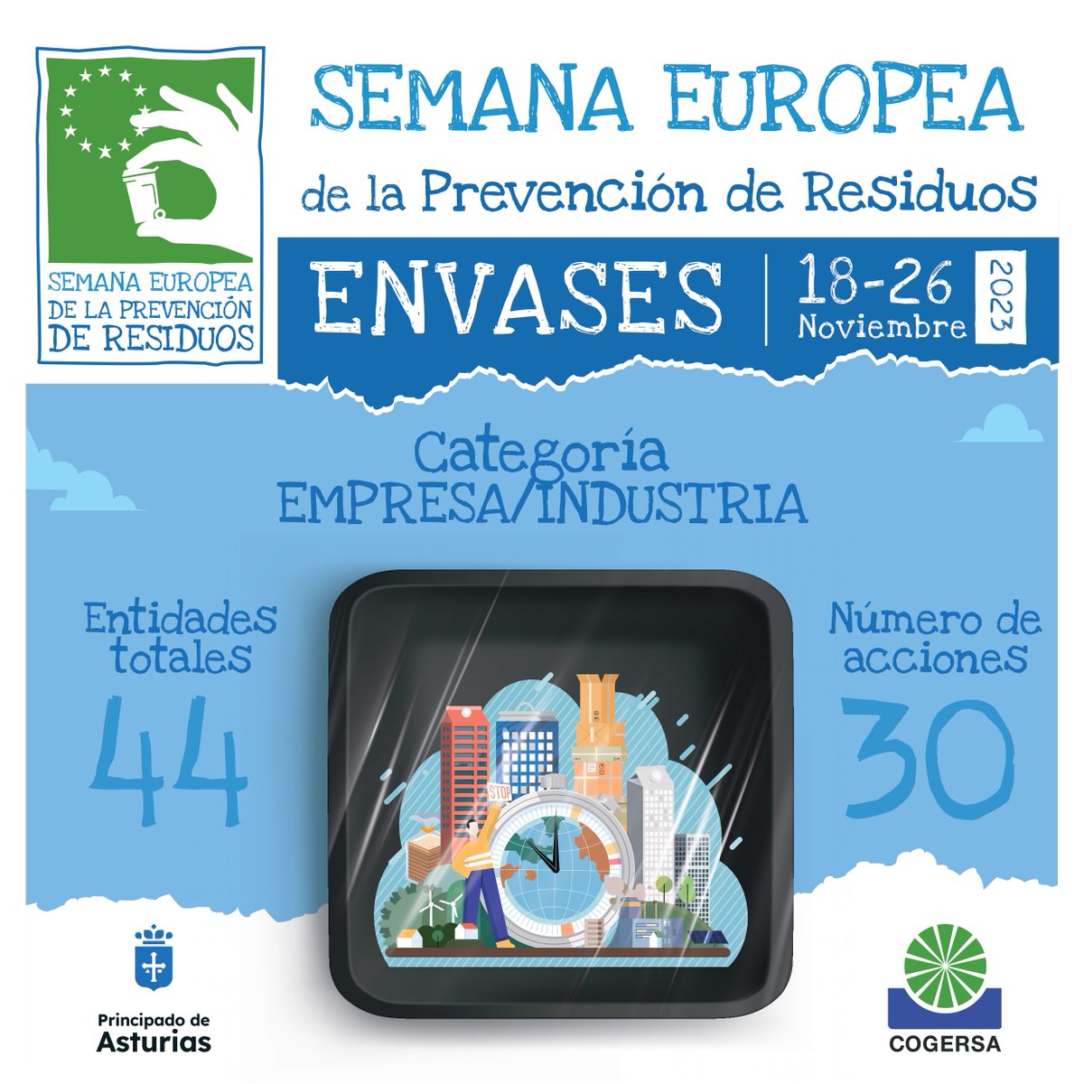 ♻️EMPRESAS♻️
Asturias suma 44 corporaciones comprometidas con la #EWWR2023, que desarrollarán 30 proyectos enfocados a la #economíacircular.

ℹ️ hogaresresiduocero.es/44-empresas-as…

#EWWRAsturias  @2ewwr