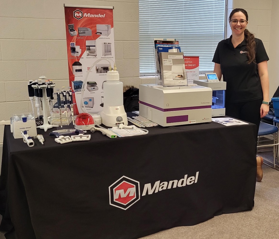 MandelSci's tweet photo. Western University! Come visit Mandel's booth in the Siebens-Drake Research Institute at @WesternU to see a selection of our life science product offerings. We're here today until noon! 

Conference Room SDRI-217, 2nd floor

#lifescience #WesternU https://t.co/sDsGm1NIrr https://t.co/nys87p4SGH