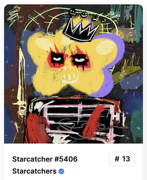 ArgDie's tweet photo. My one and only 1:1 by @StarcatchersNFT 
Designed by powerhouse @splithal0 
I got to pick from the menu and choose its unique attributes.  This is an innovative approach towards involving the community on the creation of art and branding. #developers #NewYearNewMe https://t.co/a4tg7xb8Cc
