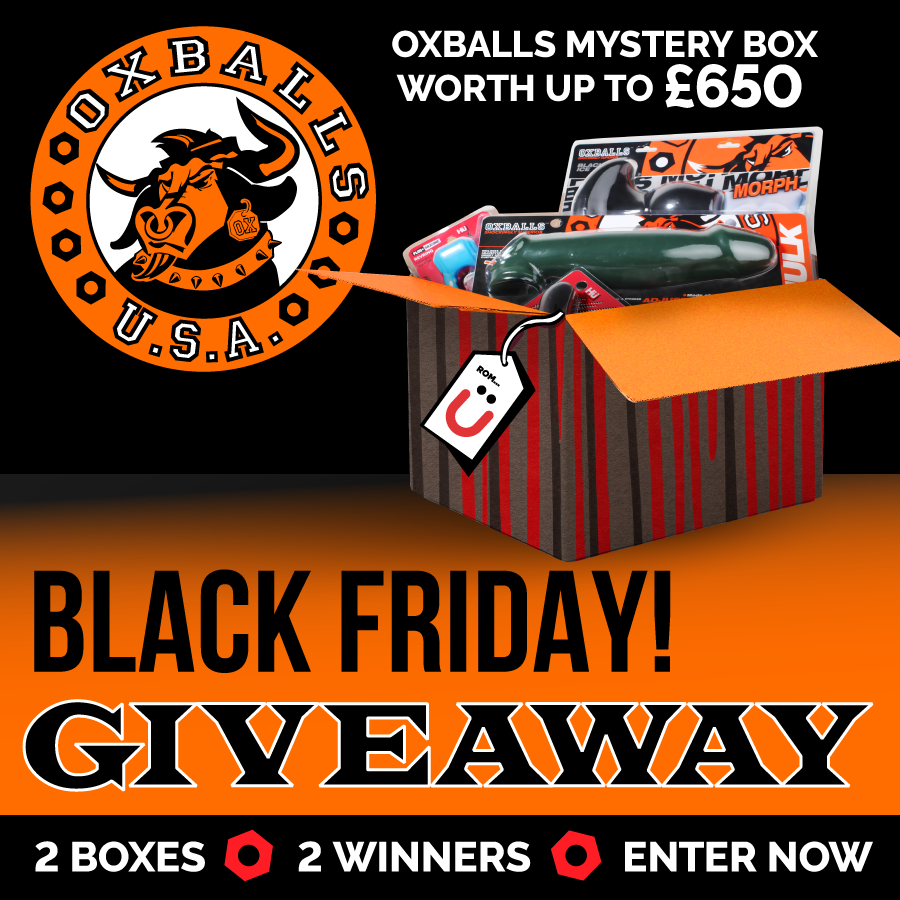 UberKinky's tweet photo. Want to be in with a chance of winning one of our 2 HUGE Oxballs mystery boxes worth £650 each?! 🤯

All you need to do is Like, RT and follow to be in with a chance! 

You have 1 week to enter, winners will be picked at random! #Giveaway #Competition https://t.co/7HOdrYSrf9