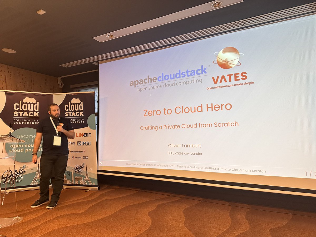 kiranchavala's tweet image. XCP-ng  + Clodudstack an excellent combination to run cloud based environment  #CSCollab2023