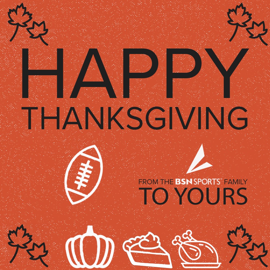 Happy Thanksgiving from BSN SPORTS! We're grateful for everyone who makes what we do possible, not just today, but everyday. Enjoy this holiday with your friends and family! 🍁🦃