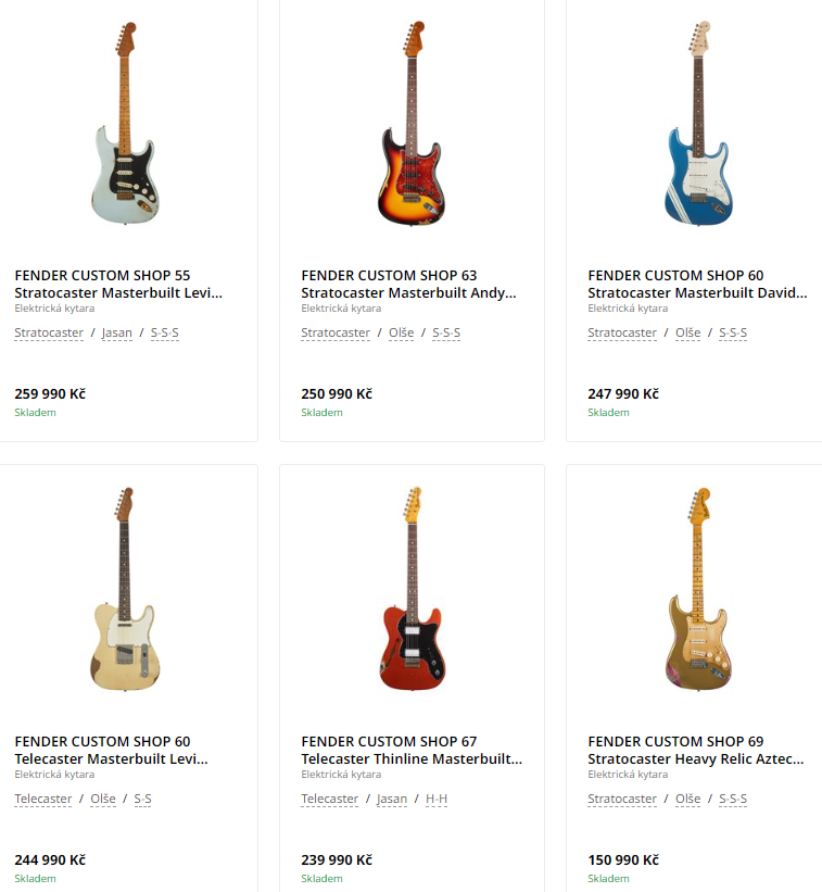 Jsou kategorie produktů, kterých se Black Friday netýká a nikdy týkat nebude. Zaplať pánbůh za to. 🎸
beta.kytary.cz/kytary/elektri…