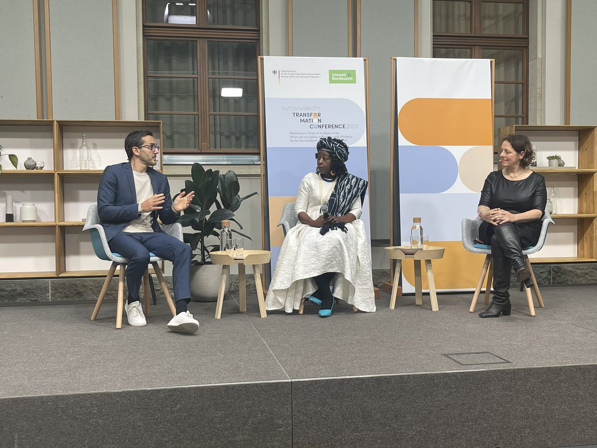 DirkMessner's tweet image. #TransformationConference @BMUV / @GermanEnvAgency Thanks to all panelists and speakers: „Resilience and Sustainability in Times of multiple Crisis“. A lot of food for thought. Let‘s go back to work - to do even better.