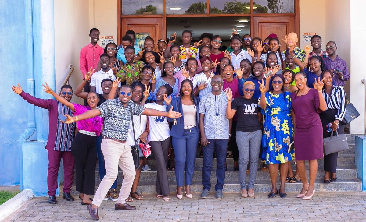 Actualité | #Ghana 🇬🇭
Women in PR Ghana renforce les leaders de demain dans les relations publics.

naolemedia.com/index.php/2023…
<a href="/faithsenam/">Faith Senam</a>