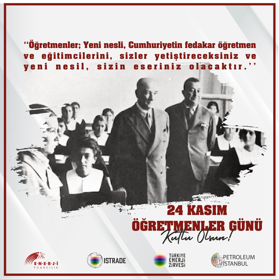 Istrade_Enerji's tweet photo. Öğretmen; Yeni nesli, Cumhuriyetin fedakar öğretmen ve eğitimcilerini, sizler yetiştireceksiniz ve yeni nesil, sizin eseriniz olacaktır.

24 Kasım Öğretmenler Günü Kutlu Olsun

#Öğretmenlergünü #24kasım https://t.co/RFnM8hoP5J