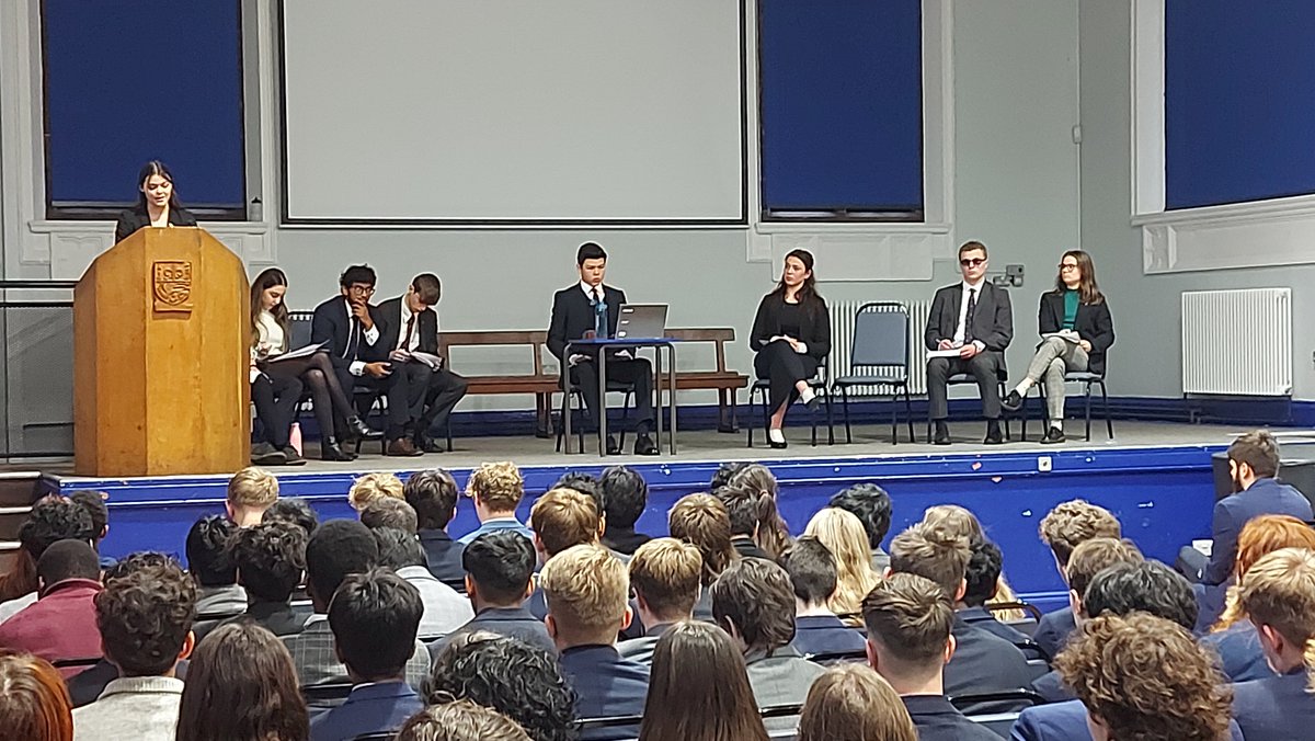 Annual Sixth Form Debating Season has begun! 

First debate: This House Believes That A Free Press Is Undesirable. 

The motion was defeated!
#LRGSSixthForm