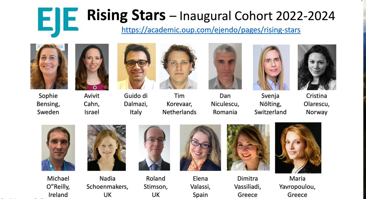 Calling all mid career endocrinologists - Apply to join the EJE Rising Star Cohort 2024 and pave your way to becoming an EJE Editor- we are open to applications from across the globe! ow.ly/6EL450Q7VRU @ESEndocrinology @EUWIN_ESE @EYEScientists @TheEndoSociety @Soc_Endo