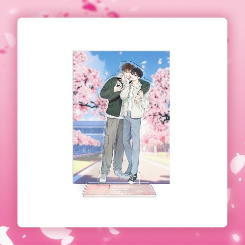 Omega Complex Collaboration Cafe Merch ☕ ☕ Acrylic Stand, Block