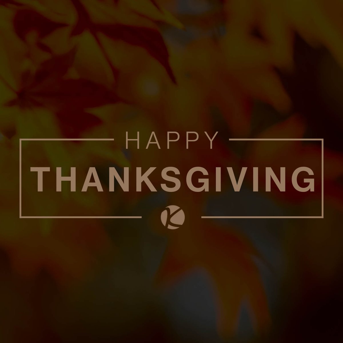Happy Thanksgiving from all of us at Kacmarcik Enterprises!