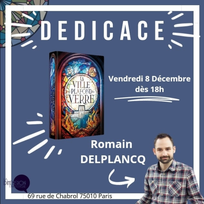 Ooooh mais c'est moi dites donc sur cette annonce, avec un ratio barbe/cheveux pré-2016 !
Et je serai dans à <a href="/LibrairieLDF/">DimensionFantastique</a> , ou j'avais jadis fêté le lancement de mon premier grôlivre, pour dédicacer mon nouveau grôlivre ! 
#steampunk #fantasy

instagram.com/p/Cz8Gz7bJW07/…