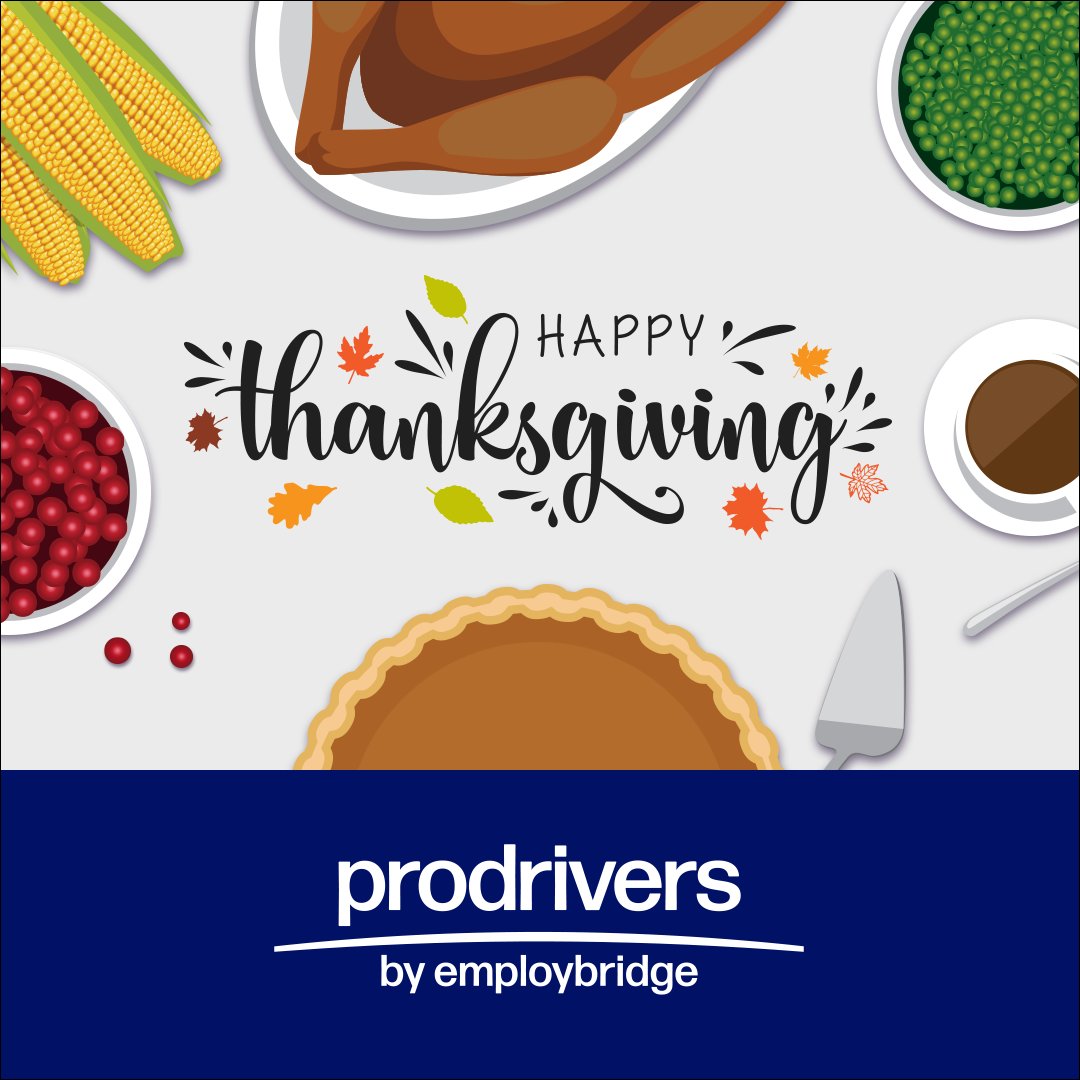 ProDrivers's tweet image. At ProDrivers, we are thankful for our colleagues, associates, partners, and of course our communities. We wish you all a Happy Thanksgiving and a safe, restful holiday season. #thanksgiving #thanksgiving2023