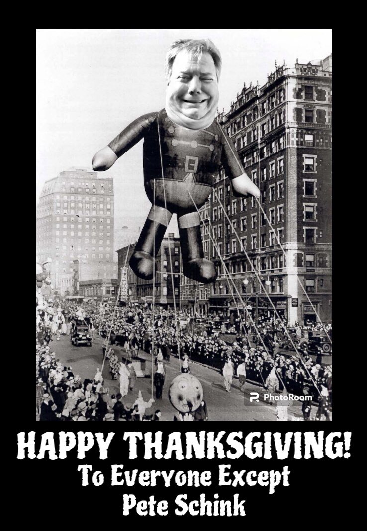 AdamRifkin's tweet photo. #poorpete
#thanksgiving #happythanksgiving #happythanksgivingday #thanksgiving2023 https://t.co/DKMCylyvkA
