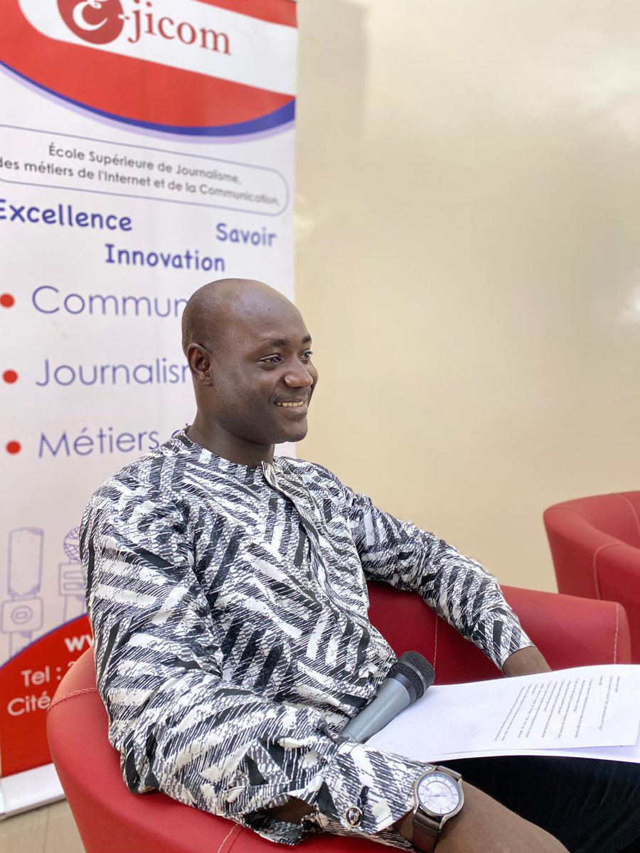 SySyMaty's tweet image. Le panel sur le thème 💡« Insécurité et instabilité en Afrique de l&apos;ouest : quelles implications pour le Sénégal ? » est en cours 📍@ejicomschool 

#Ejicom #Cored #Kebetu #Presse