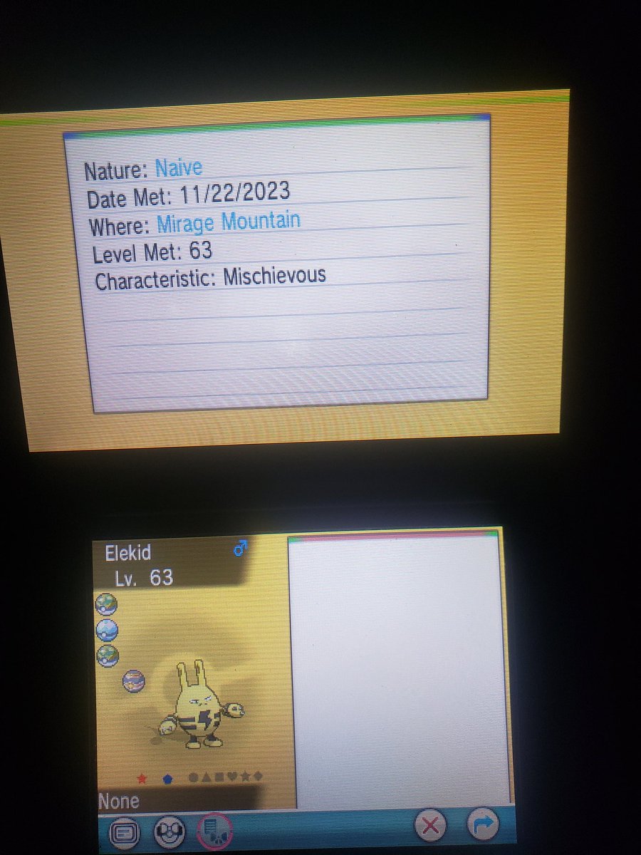 TwiztidPikachu's tweet image. Ayyyee. 
Shiny Elekid. #pokémon #pokemon #pokemonomegaruby #pokemonalphasapphire #nintendo #nintendoDS #nintendo3DS #pokemontogether #nintendoswitch #NINTENDO64 #shinypokemon #pokemonmaster #gamer #gamefreak #twitchtv #retweet #fun #nostalgia #Thanksgiving