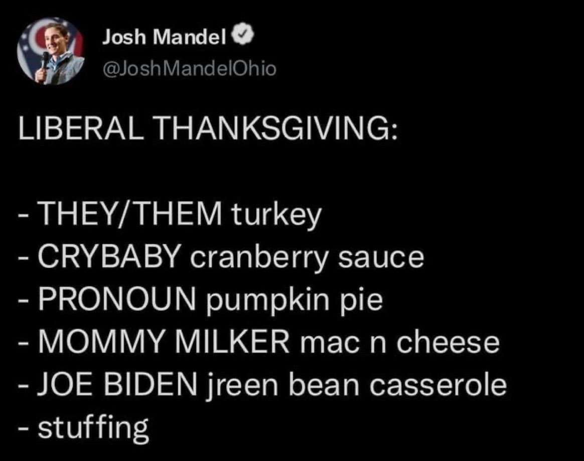 Happy thanksgiving y’all! I plan on absolutely demolishing some “MOMMY MILKER mac n cheese”