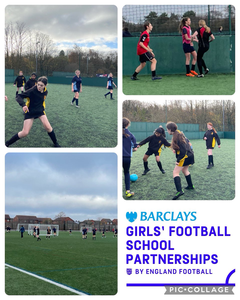 Fantastic secondary engagement today with 22 Y9 & Y10 teams playing in ‘A’ & ‘B’ tournaments. Big thanks to the PE teachers who work so hard to provide so many opportunities for the girls to play. #equalopportunity #equalaccess #girlsfootballinschools #LetGirlsPlay