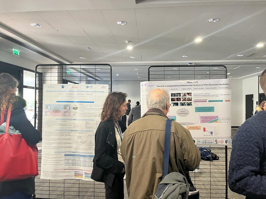 [#SophiaSummit] 📜Poster session with PhDs and Postdocs during the lunch break today at the Soph.IA Summit! @Univ_CotedAzur @CNRS_DR20 @EURECOM @inria_sophia @Insermpacacorse @SKEMA_BS