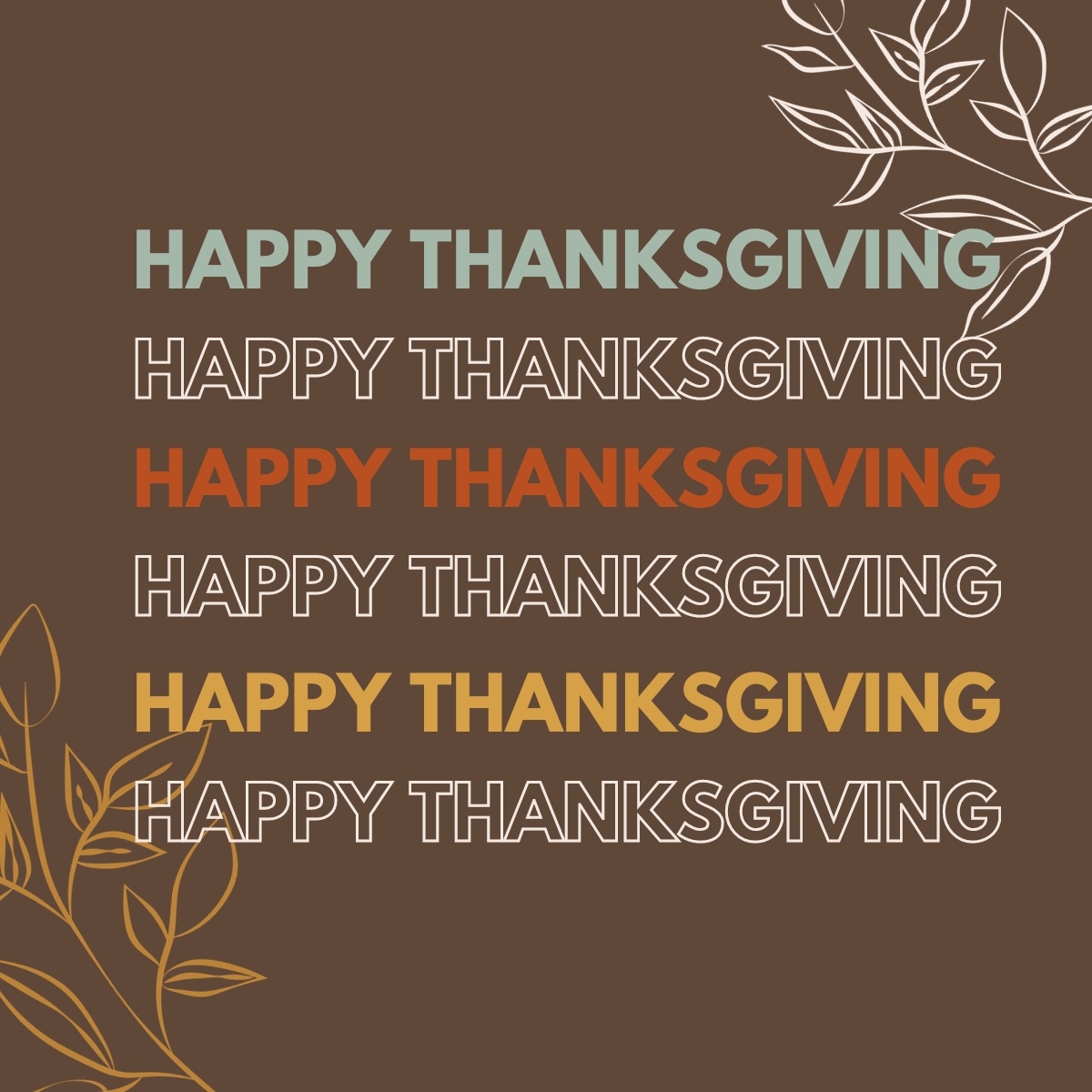 Happy Thanksgiving from the Bertrem Family! We have so much to be thankful for but wanted to take a moment to say how much we appreciate all those who have supported our business throughout the years. We wish you a warm and happy holiday!
