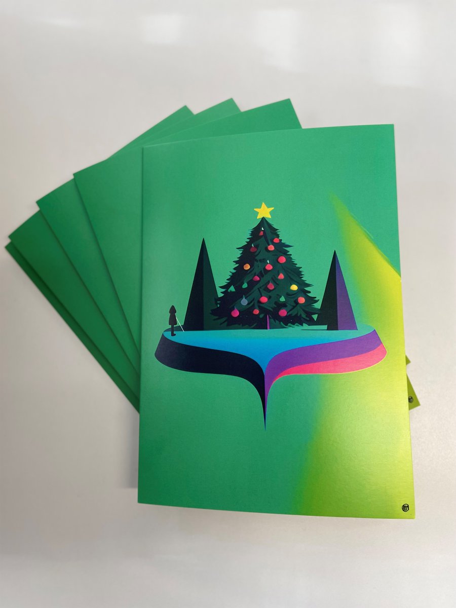 Finally THANK YOU to blind artist &amp; Berkshire Vision Member <a href="/emmuk74/">emma major</a> who designed the most wonderful Christmas Cards for us. 

There are a few packs of these limited edition cards left so call us on the office if you would like to buy a pack. 

#CharitableGiving